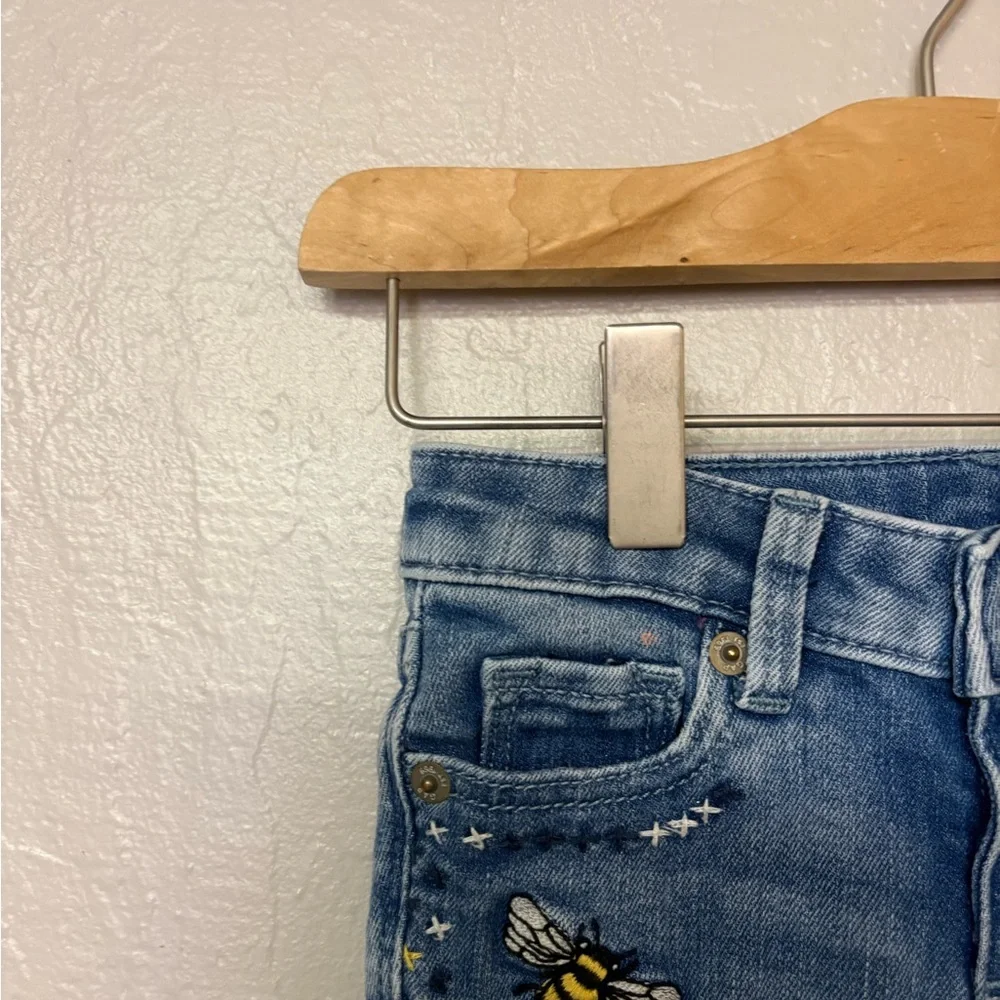 $16 ADD ON baby gap embroidered medium wash jeans 3Y Zara Levi's Rylee + Cru‎